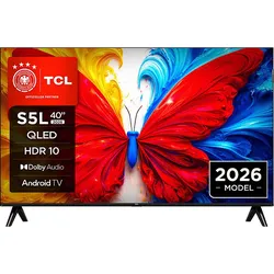 TCL 40S5L QLED TV (Flat, 40 Zoll / 101,6 cm, Full-HD, SMART TV)