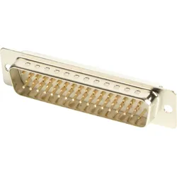 W+P 105-50-1-3-0 - D-SUB Stecker, 50-polig, gestanzte Kontakte, vergoldet