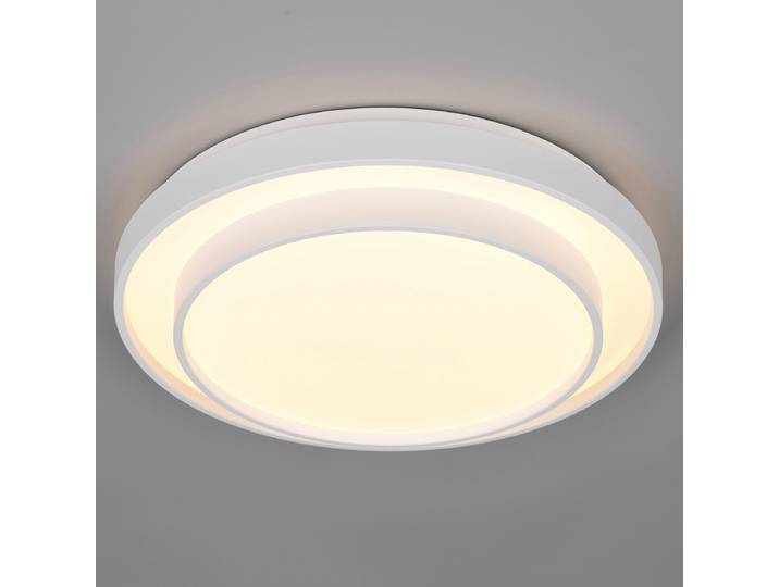 Plafonnier Tenso Ø 38cm Blanc/Blanc Matériau : Matière plastique Type de matière synthétique : Polycarbonate Module LED