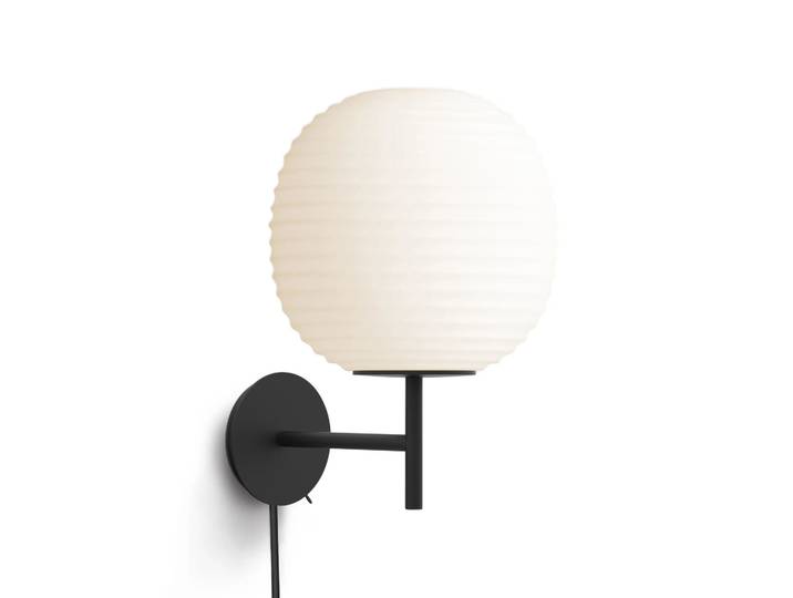 New Works Lantern Wandleuchte small Edelstahl