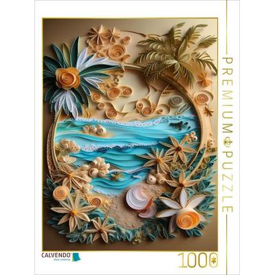 CALVENDO Puzzle Urlaub am Meer | 1000 Teile Lege-Größe 64x48cm Foto-Puzzle für glückliche Stunden