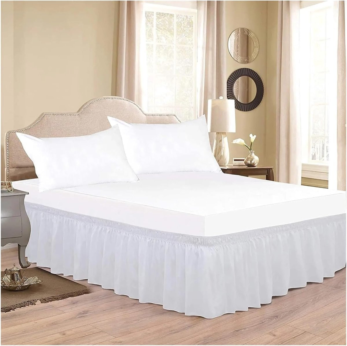 Bedrok Klassiek Hoeslaken Wit 180x200 cm