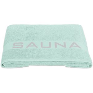 Delindo Saunatuch Lifestyle Dulares, 80 x 200 cm, mintgrün, 100% Baumwolle 500 g/m²