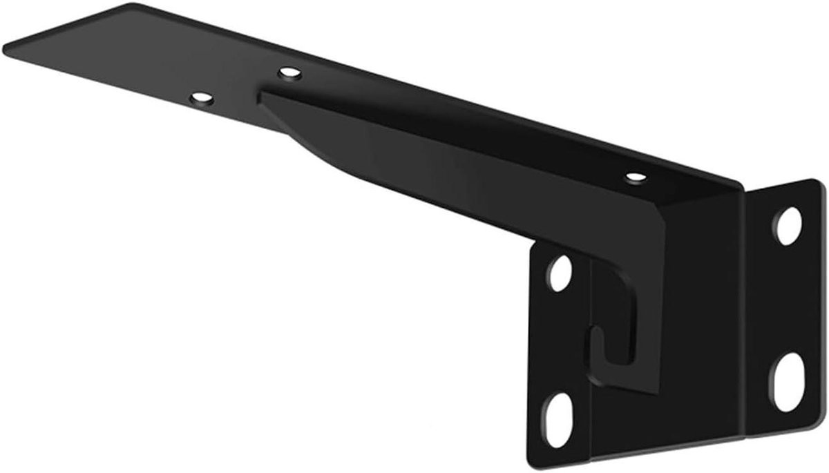 Zwarte plankbeugels met zwaar draagvermogen - 40,6 cm