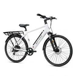 HYGGE BIKES E-Bike Lossø 2026 – Urban E-Bike 36V 13Ah, Größe M/L in Weiß Weiß