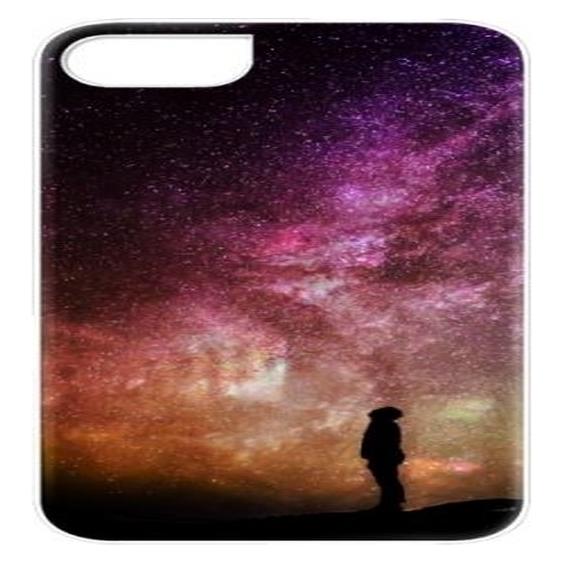 Ikins case for Apple iPhone 8/7 starry night baltas (Apple iPhone 7, Apple iPhone 8) (1000000535)