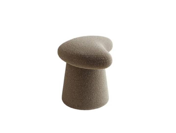 Zymjzbetic Moderner Frisierhocker aus Fleece Fußstützen-Make-up-Bank, vielseitige Akzentstühle for Wohnzimmer, Schlafzimmer(Color 6)