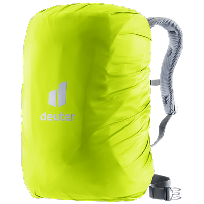Rucksack-Regenschutz DEUTER "Raincover Square 20-32 L", gelb (neon), Regenschutz, Kunststoff, mit PU-Beschichtung, wasserdicht, mit reflektierenden Elementen