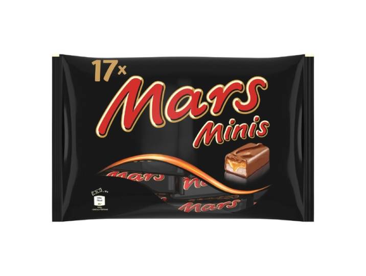 Mars Minis Barres Chocolatées Caramel et Nougat Sac - 333 g