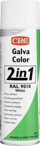 CRC 20587-AA GALVACOLOR Korrosionsschutz-Lack mit Zweifach-Wirkung Reinweiß RAL 9010 500St.