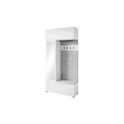 Garderobe  Tejo , weiß , Maße (cm): B: 115 H: 231,9