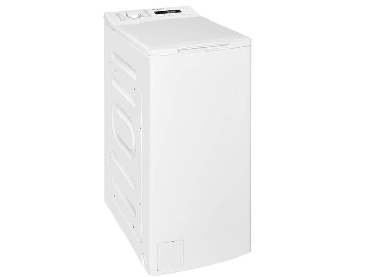 EXQUISIT Waschmaschine Toplader, Energieeffizienz: A, weiß, B:40cm H:87cm T:64cm, Waschmaschinen, Rückenschonend: bequem von oben zu beladen mit softer Türöffnung, Waschmaschine Toplader