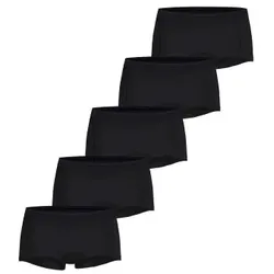 Björn Borg 5P Everyday Boxer Shorts Schwarz Ökologische Baumwolle Medium Damen
