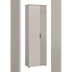 Ebuy24 Slide Kleiderschrank 2 Türen Kaschmir Dekor.