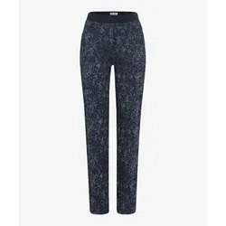 RAPHAELA BY BRAX Jeans Pamina Rundumdehnbund 5-Pocket-Style Allover-Druck