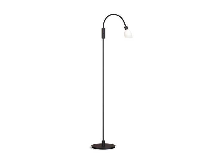 Belid Stehleuchte Cut, Schwarz, Metall, Glas, 140 cm, CE, Lampen & Leuchten, Innenbeleuchtung, Stehlampen, Stehlampen