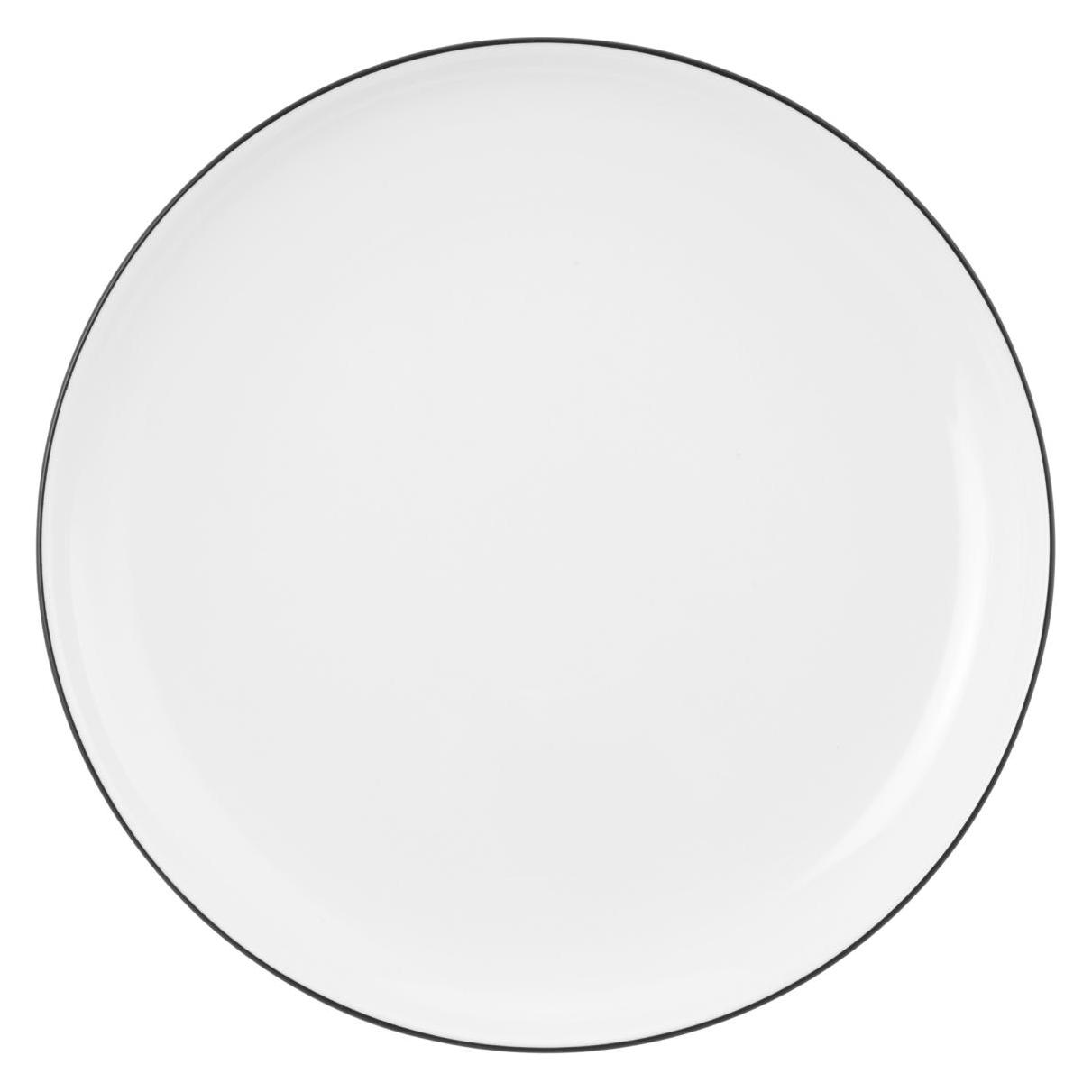 Seltmann Weiden LIDO Black Line 10826 Brotteller rund 17 cm (1x, 17 cm) (001.741628)