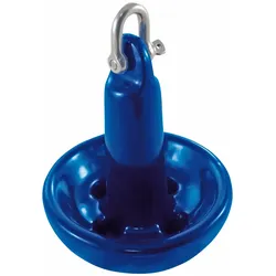 Pilzanker mit Schäkel, Stahl/PVC, blau beschichtet 4,5kg