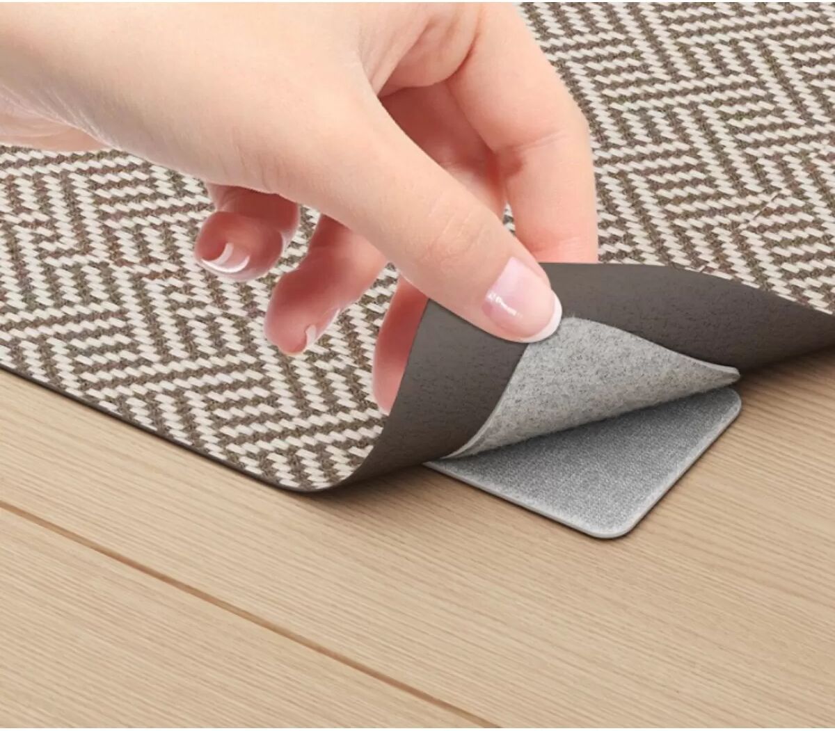 INF Sofa Kissen Grips: 6x10cm Starke Anti-Rutsch-Pads, Wiederverwendbar, 10 Paare