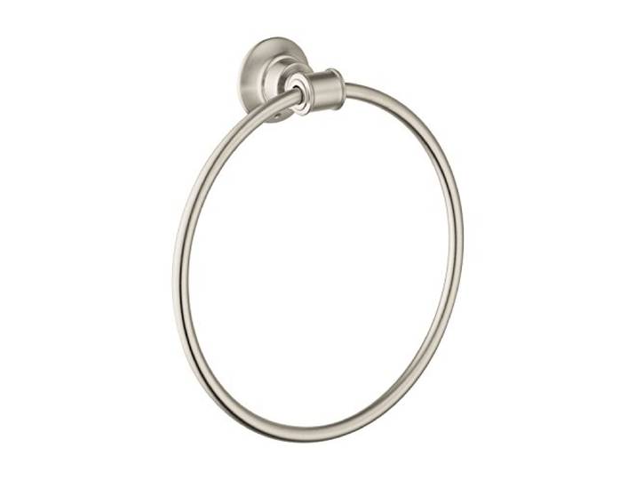 AXOR Montreux Handdoekring, accessoires, geborsteld nikkel