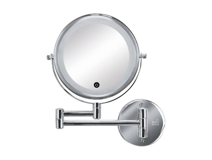 Kosmetikspiegel KLEINE WOLKE Kosmetikspiegel Lumi Mirror , silber (silberfarben), B:29cm H:36cm, Spiegel, Kosmetikspiegel