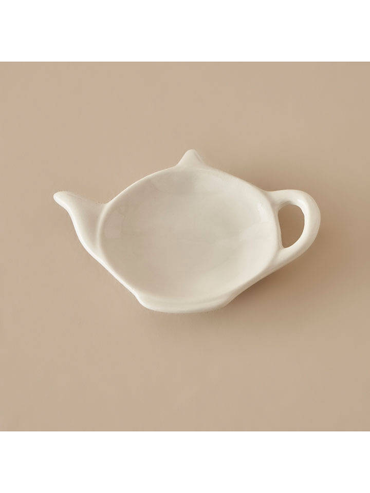 BELLA MAISON Teebeutelteller "Tea Sun" in Weiß - (B)12 cm - onesize