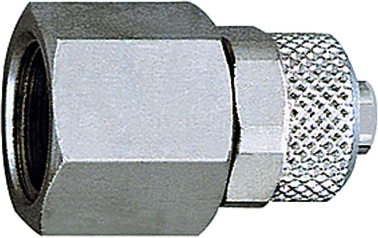 Riegler Gerade Aufschraubverschraubung, G 1/2 i., für Schlauch 10/8 (11.512-10)