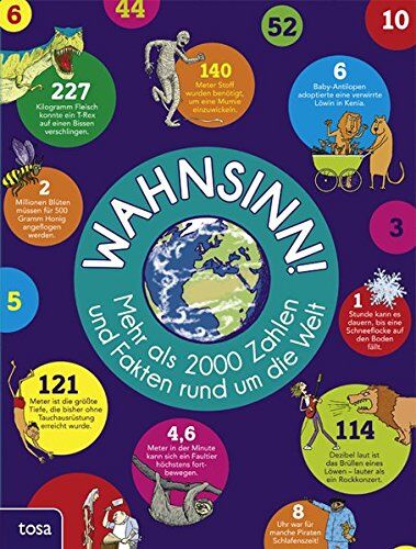 Steve Martin - Wahnsinn!: Mehr als 2.000 Zahlen und Fakten rund um die Welt - Preis vom 11.10.2026 15:43:13 h