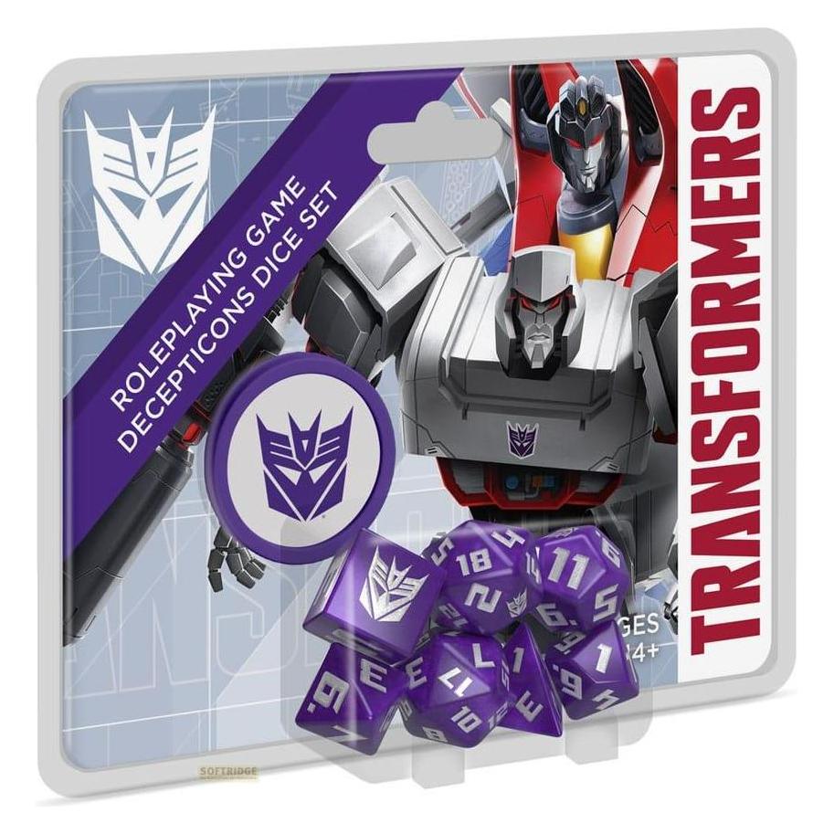 Renegade Transformers RPG Würfel Set Decepticon (RGS02634)