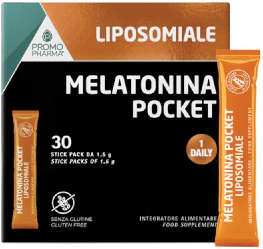 PROMOPHARMA SpA MELATONINA LIPOS POCKET 30STICK