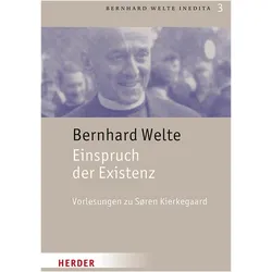 Einspruch der Existenz, Fachbücher von Bernhard Welte, Johannes Elberskirch