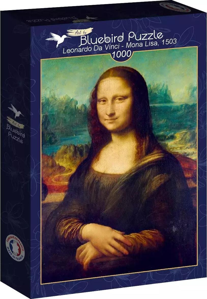 Bluebird Puzzel Leonardo da Vinci Mona Lisa 1000-delige puzzel
