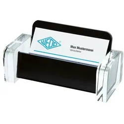 Wedo Visitenkartenhalter »acryl exklusiv« schwarz, 11.5x5.5x5 cm