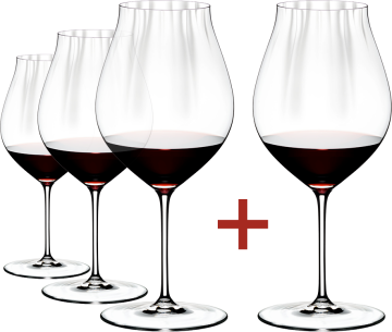 3 Gläser Performance Pinot Noir + 1 Gratis - Riedel