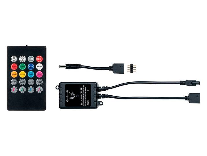 Paulmann YourLED RGB Sound Sensor Schwarz max. 60 W