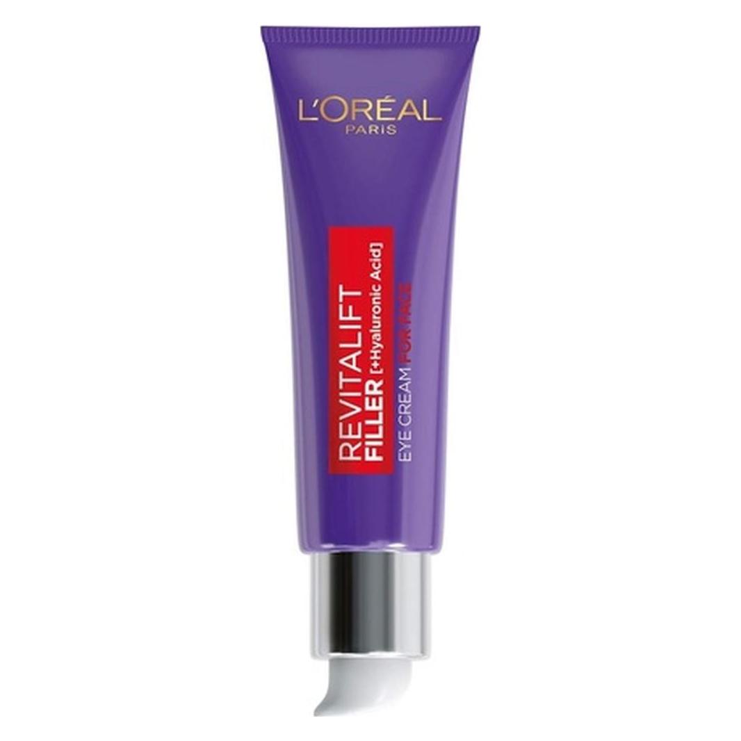 L'Oréal Paris L'Oréal Revitalift Filler Eye and Face Cream with Hyaluronic Acid 30ml (Augenpflege Fluid, 30 ml, Tag) (3600523971749)