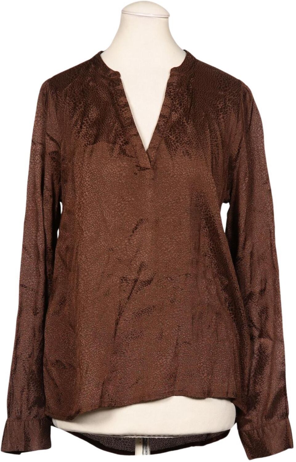 NEO Noir Damen Bluse, Braun, Gr. XS, Viskose - Second Hand
