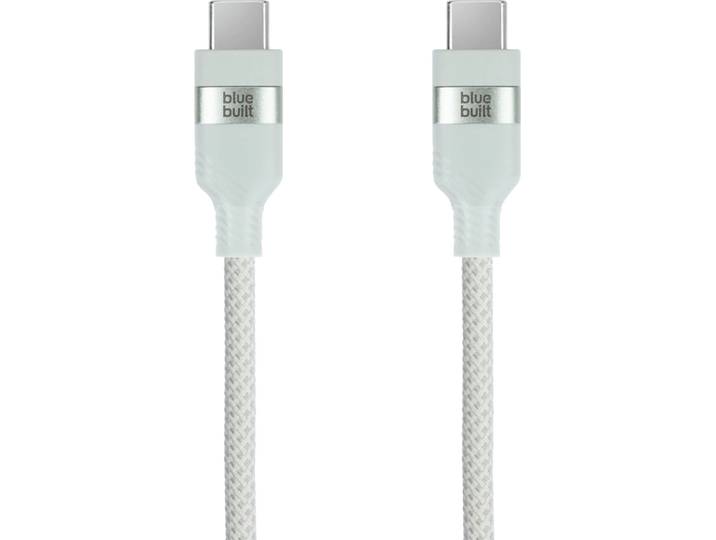 BlueBuilt Usb C naar Usb C Kabel 1,5m Nylon Mintgroen