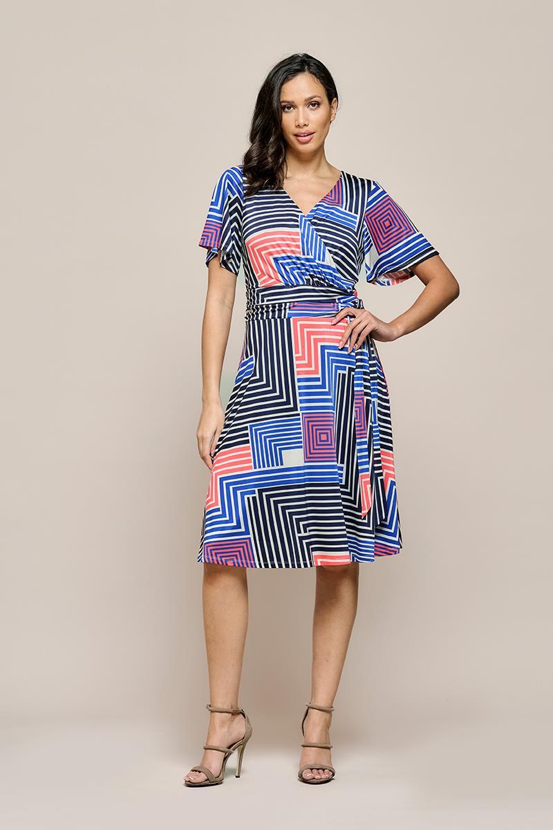 Regina Print Jurk Multi