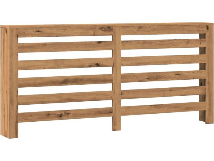 vidaXL Habillage de radiateur Chêne Artisan 175x20x82 cm Bois composite