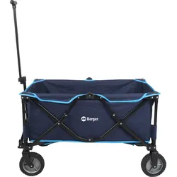 Berger Bollerwagen 129 Liter blau