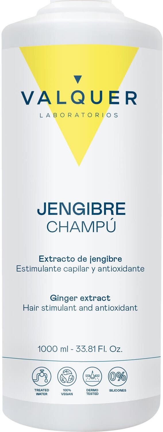 VALQUER Champu Jengibre Ginger Strong 1000 ml