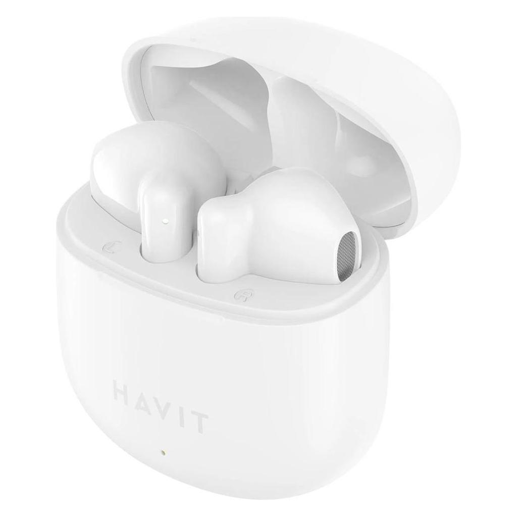 Havit Bluetooth Earbuds TW976 (White) (5 h, Kabellos) (TW976-WHITE)