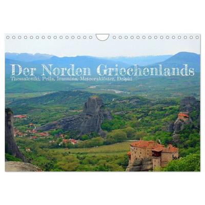 Der Norden Griechenlands (Wandkalender 2027 DIN A4 quer), CALVENDO Monatskalender