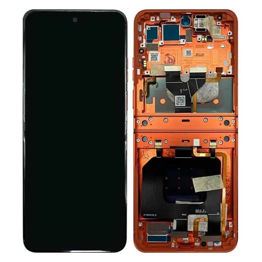 Motorola Razr 50 Display - Orange (Display, Motorola Razr 50) (5D68C24808)