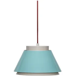 Hübsch, Pendelleuchte, Remi Hängelampe Blau/Beige (E27)