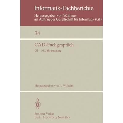 CAD-Fachgespräch, Taschenbuch von , Springer Berlin, 978-3-540-10389-9