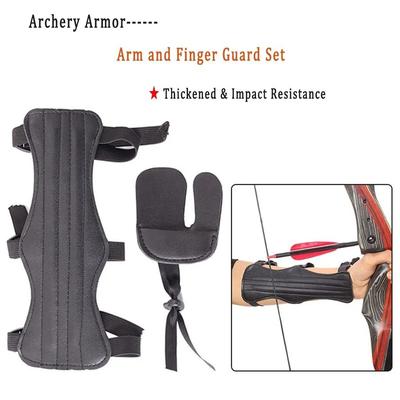 Professional Archery Protection Set Arm & Finger Guards Professional Archery Protection Set Arm & Finger Guards