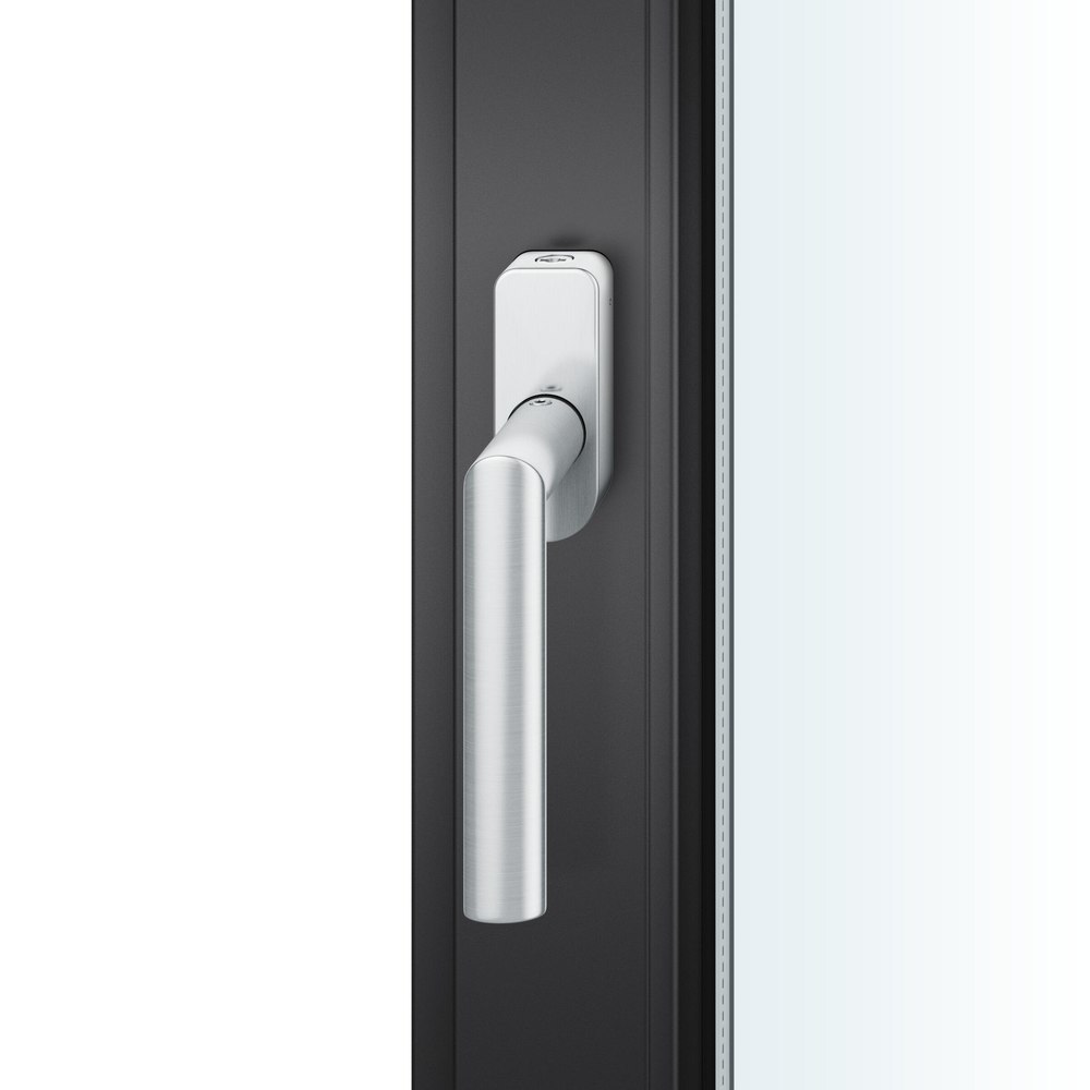 FSB Fenstergriff 34 1108, abschließbar, oval,Vierkant 7/34, gleichschließend, edelstahl fein matt 0 34 1108 17051 6204