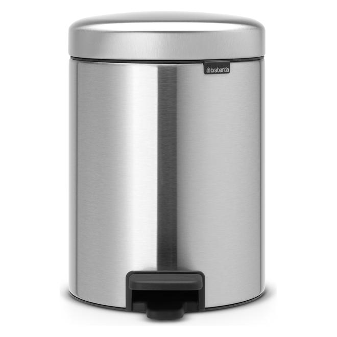 Brabantia Treteimer Newicon 2x 2l Matt Steel (4 l) (280467)